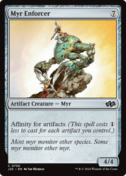 Myr Enforcer\nFoundations Jumpstart\nSingle\nMagic The Gathering