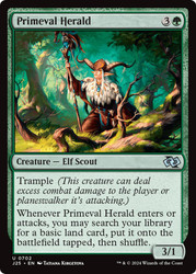 Primeval Herald\nFoundations Jumpstart\nSingle\nMagic The Gathering