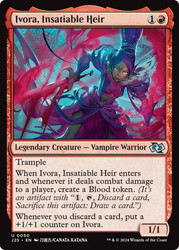 Ivora, Insatiable Heir\nFoundations Jumpstart\nSingle\nMagic The Gathering