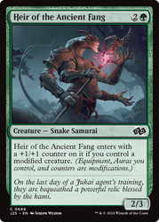 Heir of the Ancient Fang\nFoundations Jumpstart\nSingle\nMagic The Gathering