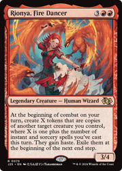 Rionya, Fire Dancer\nFoundations Jumpstart\nSingle\nMagic The Gathering
