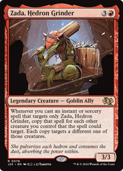 Zada, Hedron Grinder\nFoundations Jumpstart\nSingle\nMagic The Gathering