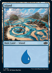 Island (#085)\nFoundations Jumpstart\nSingle\nMagic The Gathering