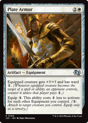 Plate Armor\nFoundations Jumpstart\nSingle\nMagic The Gathering
