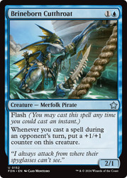 Brineborn Cutthroat\nFoundations\nSingle\nMagic The Gathering