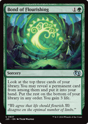Bond of Flourishing\nFoundations Jumpstart\nSingle\nMagic The Gathering
