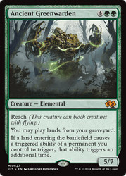 Ancient Greenwarden\nFoundations Jumpstart\nSingle\nMagic The Gathering