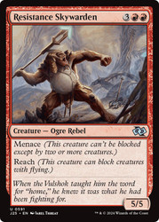 Resistance Skywarden\nFoundations Jumpstart\nSingle\nMagic The Gathering