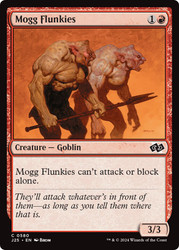Mogg Flunkies\nFoundations Jumpstart\nSingle\nMagic The Gathering