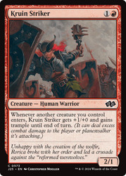 Kruin Striker\nFoundations Jumpstart\nSingle\nMagic The Gathering