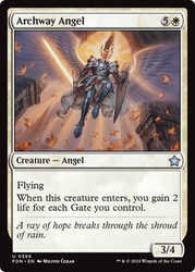 Archway Angel\nFoundations\nSingle\nMagic The Gathering