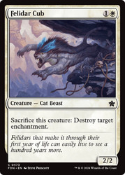 Felidar Cub\nFoundations\nSingle\nMagic The Gathering