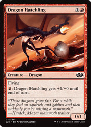 Dragon Hatchling\nFoundations Jumpstart\nSingle\nMagic The Gathering