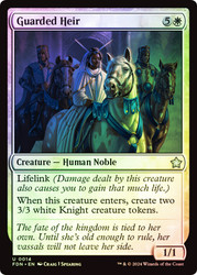 Guarded Heir\nFoundations\nSingle\nMagic The Gathering