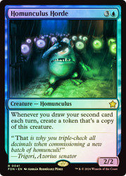 Homunculus Horde\nFoundations\nSingle\nMagic The Gathering