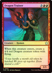 Dragon Trainer\nFoundations\nSingle\nMagic The Gathering