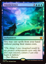 Omniscience\nFoundations\nSingle\nMagic The Gathering