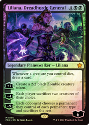 Liliana, Dreadhorde General\nFoundations\nSingle\nMagic The Gathering
