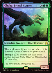 Ghalta, Primal Hunger\nFoundations\nSingle\nMagic The Gathering