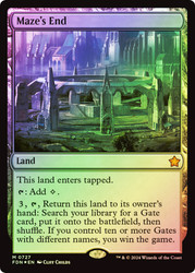 Maze's End\nFoundations\nSingle\nMagic The Gathering