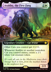 Arahbo, the First Fang (Extended Art)\nFoundations - Variants\nSingle\nMagic The Gathering