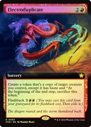 Electroduplicate (Extended Art)\nFoundations - Variants\nSingle\nMagic The Gathering