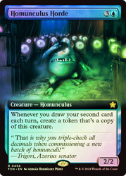 Homunculus Horde (Extended Art)\nFoundations - Variants\nSingle\nMagic The Gathering