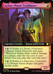 Kellan, Planar Trailblazer (Extended Art)\nFoundations - Variants\nSingle\nMagic The Gathering