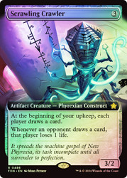 Scrawling Crawler (Extended Art)\nFoundations - Variants\nSingle\nMagic The Gathering