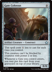 Gate Colossus\nFoundations\nSingle\nMagic The Gathering