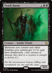 Death Baron\nFoundations\nSingle\nMagic The Gathering