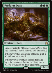 Predator Ooze\nFoundations\nSingle\nMagic The Gathering