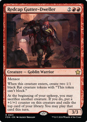 Redcap Gutter-Dweller\nFoundations\nSingle\nMagic The Gathering