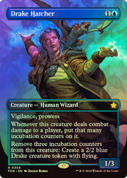 Drake Hatcher (Borderless)\nFoundations - Variants\nSingle\nMagic The Gathering