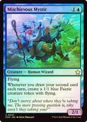 Mischievous Mystic\nFoundations\nSingle\nMagic The Gathering