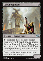 Dark Supplicant\nFoundations Jumpstart\nSingle\nMagic The Gathering