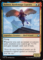 Balmor, Battlemage Captain\nFoundations\nSingle\nMagic The Gathering