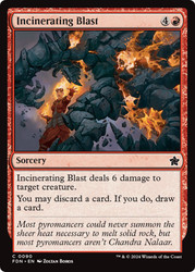Incinerating Blast\nFoundations\nSingle\nMagic The Gathering