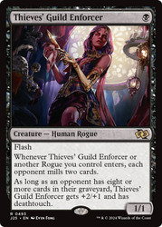 Thieves' Guild Enforcer\nFoundations Jumpstart\nSingle\nMagic The Gathering