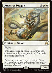 Ancestor Dragon\nFoundations\nSingle\nMagic The Gathering