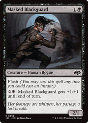Masked Blackguard\nFoundations Jumpstart\nSingle\nMagic The Gathering