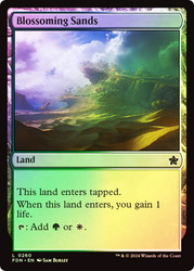 Blossoming Sands\nFoundations\nSingle\nMagic The Gathering