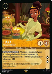 Tiana Restaurant Owner