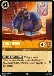 Chief Bogo Gazelle Fan