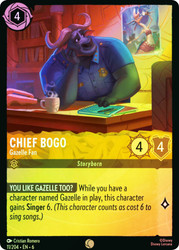 Chief Bogo Gazelle Fan