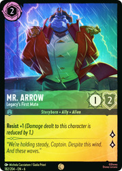 Mr Arrow Legacys First Mate