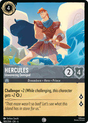 Hercules Unwavering Demigod