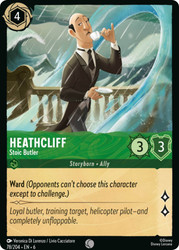 Heathcliff Stoic Butler