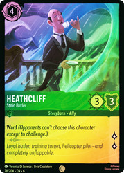 Heathcliff Stoic Butler