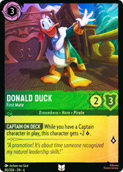 Donald Duck First Mate